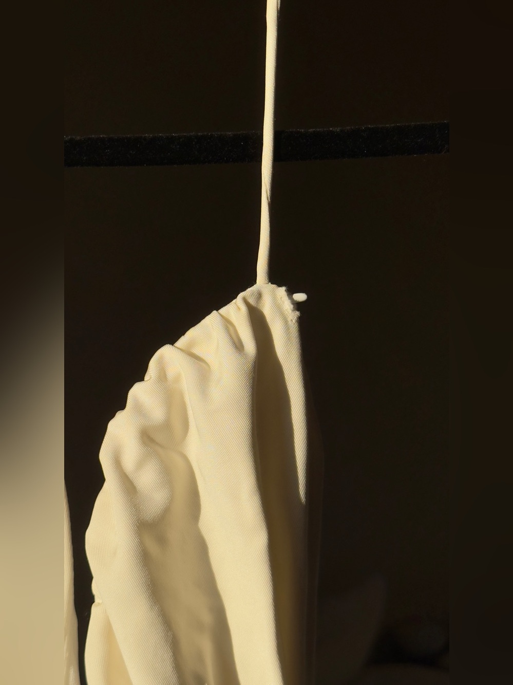 HELSA the roksanna draped dress in ivory - Picture 8 of 14